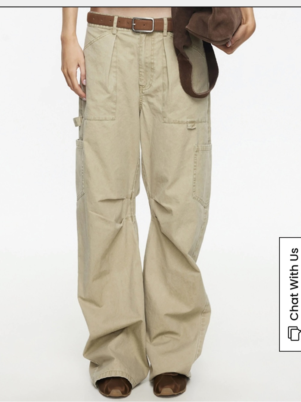 Lioness Miami Vice baggy pants in khaki